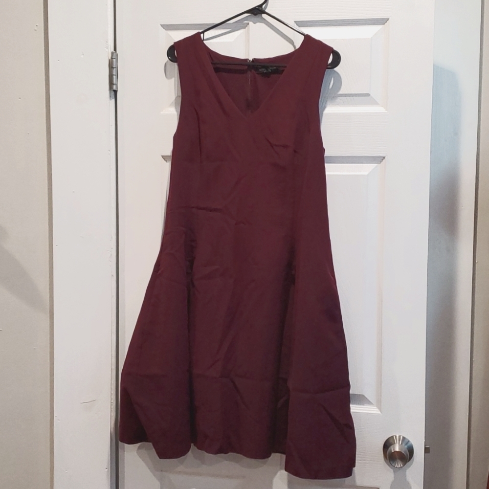 Magenta/ deep purple dress